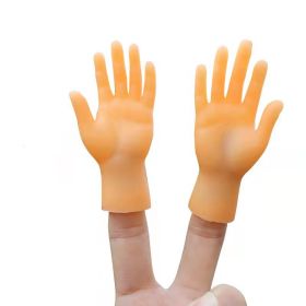 1 PC Cat Teaser Toy; Tiny Finger Hands Interactive Cat Toys For Kitten Cats