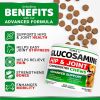 2 Pack Glucosamine for Dogs With Chondroitin Joint Pain Relief Made in USA