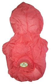The Ultimate Waterproof Thunder-Paw Adjustable Zippered Folding Travel Dog Raincoat (size: small)
