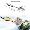 Bird Feeder; Parrot Feeder Baby Bird Feeding Hose Parrot Feeding Spoon Measuring Cup