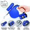 Nightwalk 4.5M Led Light And Waste Bag Dispenser Retractable Dog Leash
